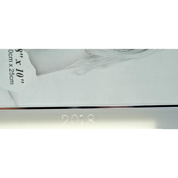 Court Awards 2018 Picture Frame 8x10 Silver Plated Glass Display Stand/Wall Moun - Picture 3 of 5